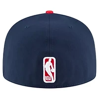 Los Angeles Clippers NBA Navy/Red LA 2-Tone 59FIFTY Fitted Hat