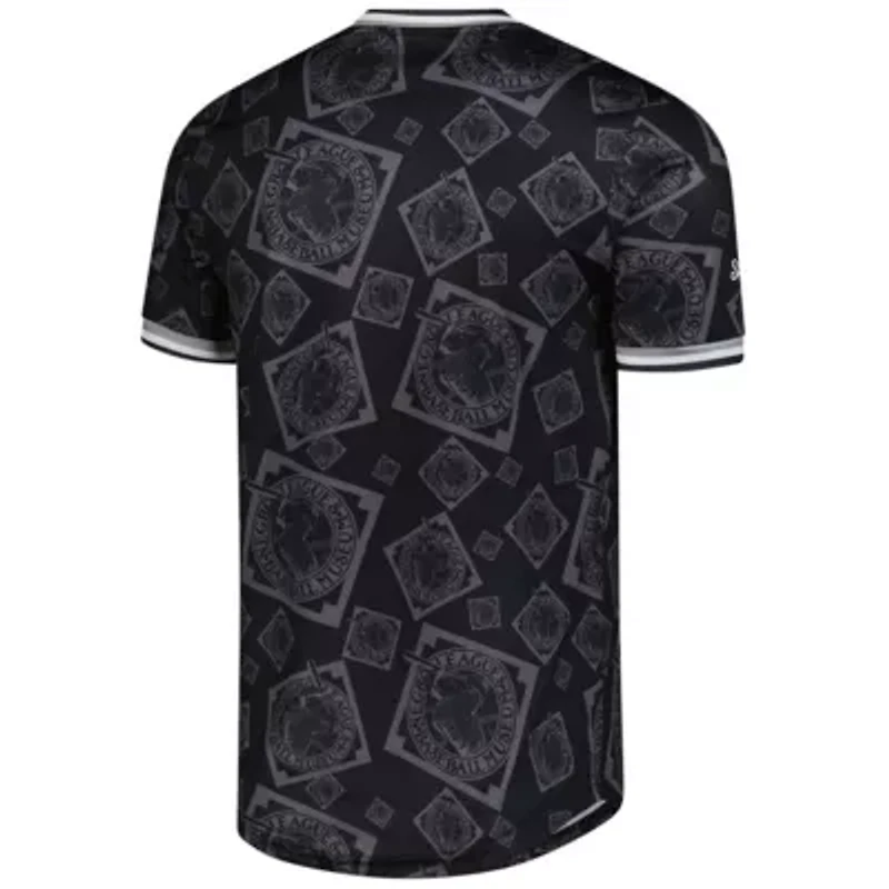 Negro League Baseball Allover Print V-Neck Jersey