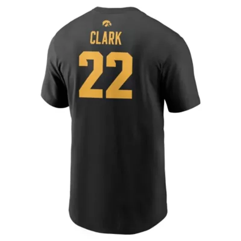 NCAA Unisex Nike Caitlin Clark Iowa Hawkeyes Retired Player Name & Number T-Shirt