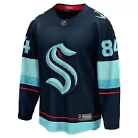 NHL Fanatics Kaapo Kakko Deep Sea Seattle Kraken Home Breakaway Player Jersey