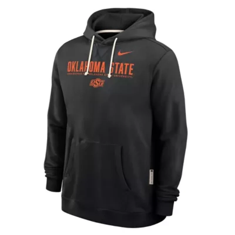 NCAA Nike Oklahoma State Cowboys 2025 Sideline Standard Issue Dri-FIT Hoodie