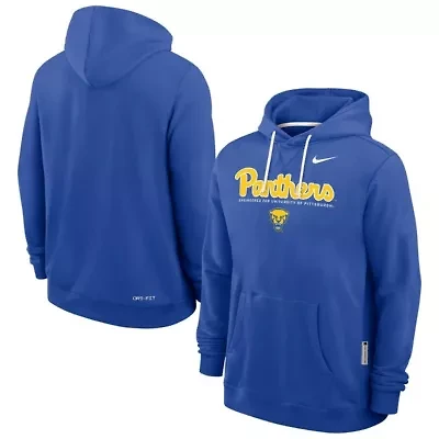 NCAA Nike Pitt Panthers 2025 Sideline Standard Issue Dri-FIT Hoodie