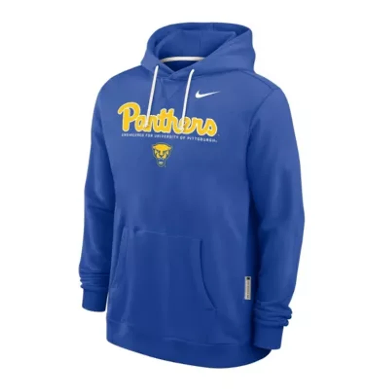 NCAA Nike Pitt Panthers 2025 Sideline Standard Issue Dri-FIT Hoodie