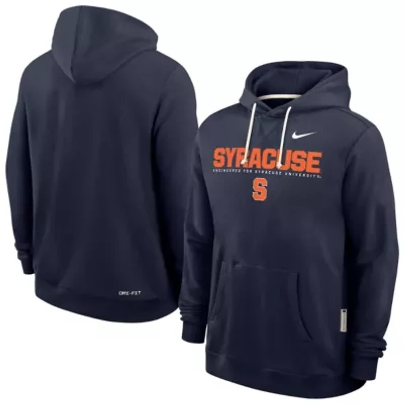 Syracuse Orange NCAA Nike 2025 Sideline Standard Issue Dri-FIT Hoodie