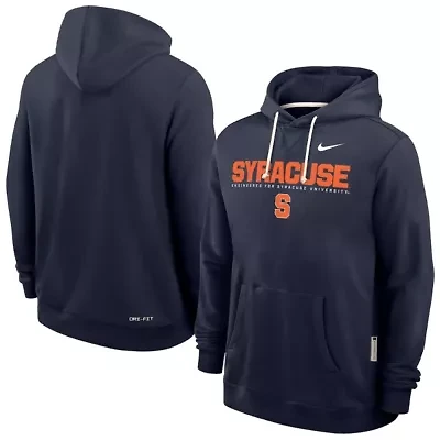Syracuse Orange NCAA Nike 2025 Sideline Standard Issue Dri-FIT Hoodie