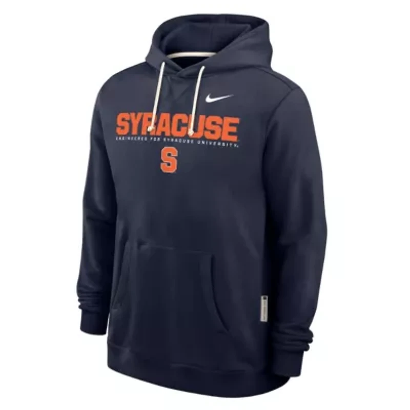 Syracuse Orange NCAA Nike 2025 Sideline Standard Issue Dri-FIT Hoodie
