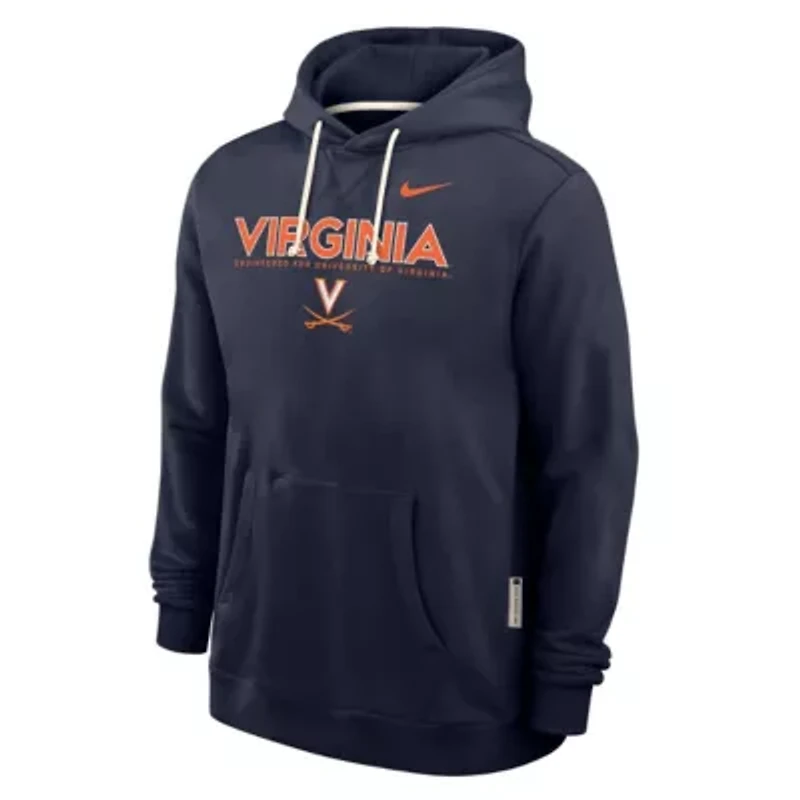 NCAA Nike Virginia Cavaliers 2025 Sideline Standard Issue Dri-FIT Hoodie