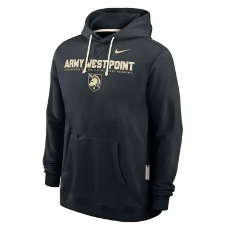 Army Black Knights NCAA Nike 2025 Sideline Standard Issue Dri-FIT Hoodie