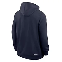 NCAA Nike Virginia Cavaliers 2025 Sideline Performance Full-Zip Hoodie