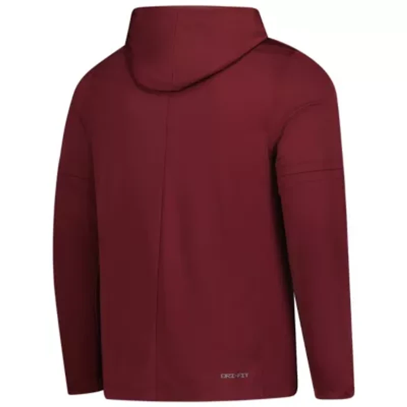 NCAA Nike Minnesota Golden Gophers 2025 Sideline Dri-FIT Long Sleeve Hoodie T-Shirt