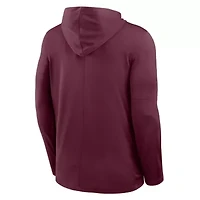NCAA Nike Virginia Tech Hokies 2025 Sideline Dri-FIT Long Sleeve Hoodie T-Shirt
