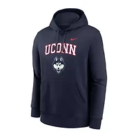 Connecticut Huskies NCAA Nike UConn Club Pullover Hoodie