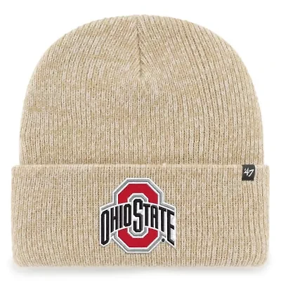NCAA Ohio State Buckeyes NCAA Football Playoff 2025 National ship Game Cuffed Knit Hat with Pom
