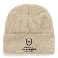 NCAA Ohio State Buckeyes NCAA Football Playoff 2025 National ship Game Cuffed Knit Hat with Pom