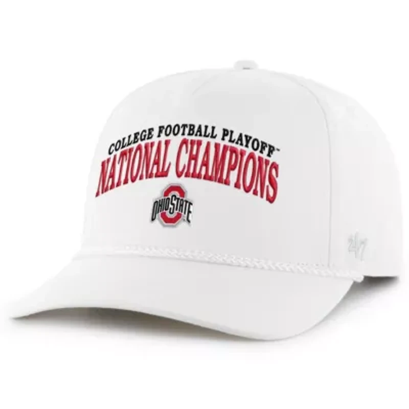 NCAA Ohio State Buckeyes NCAA Football Playoff 2024 National s Rope Hitch Adjustable Hat