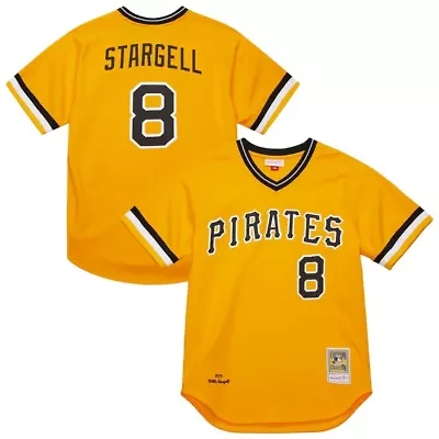 MLB Willie Stargell Pittsburgh Pirates 1979 Throwback Authentic Jersey