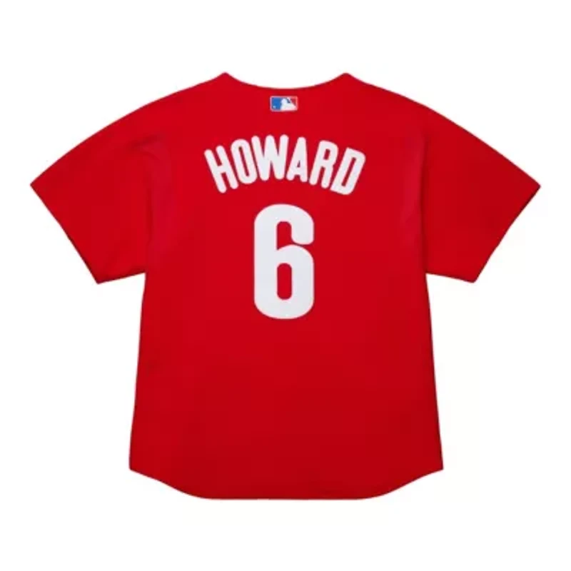 MLB Ryan Howard Philadelphia Phillies Cooperstown Collection Batting Practice Jersey