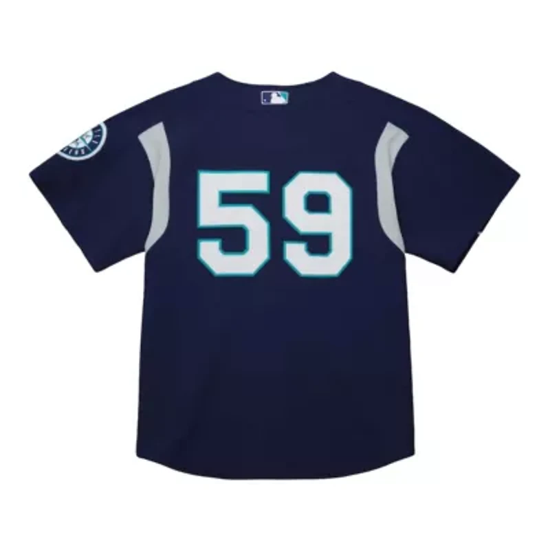 MLB Felix Hernandez Seattle Mariners Cooperstown Collection Batting Practice Jersey