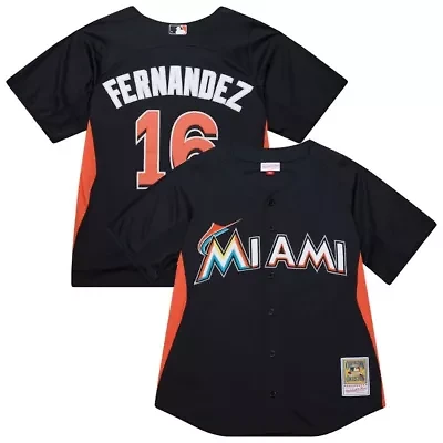 MLB Jose Fernandez Miami Marlins Authentic Batting Practice Jersey