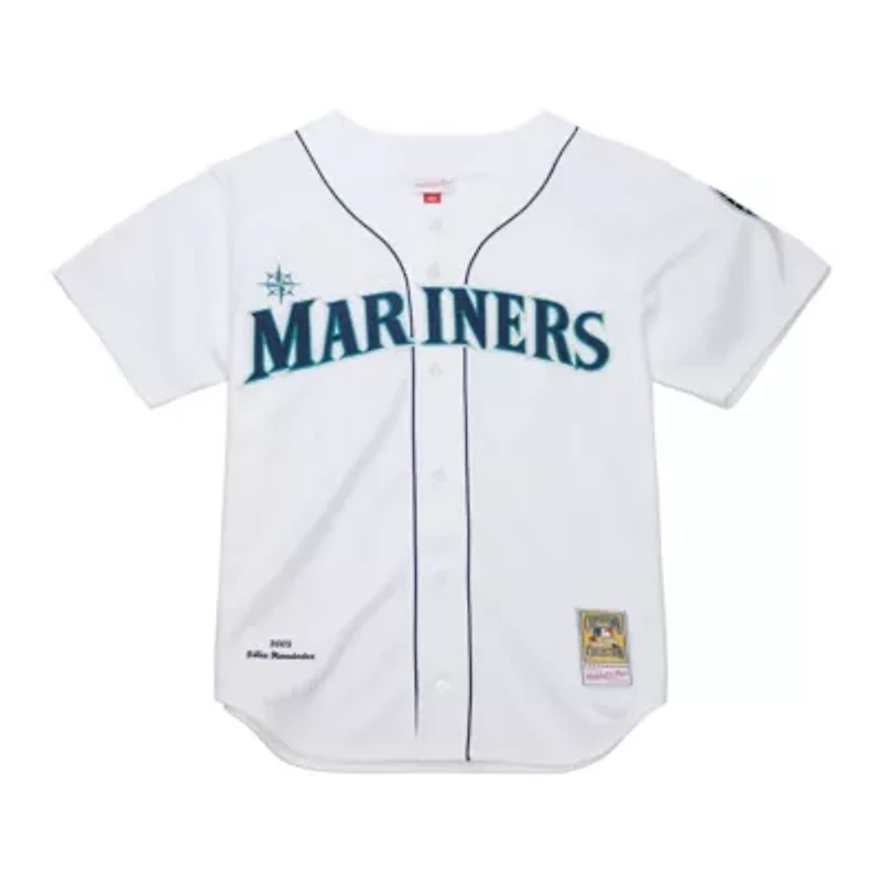 MLB Felix Hernandez Seattle Mariners Cooperstown Collection Authentic Jersey