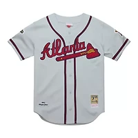 MLB Chipper Jones Atlanta Braves 1995 Throwback Authentic Jersey