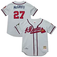 MLB Fred McGriff Atlanta Braves 1995 Throwback Authentic Jersey