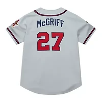 MLB Fred McGriff Atlanta Braves 1995 Throwback Authentic Jersey