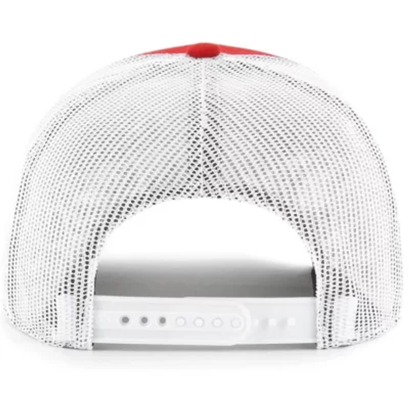 NCAA Scarlet/White Ohio State Buckeyes NCAA Football Playoff 2024 National s Team Trucker Adjustable Hat