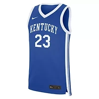 NCAA Nike Anthony Davis Kentucky Wildcats Road Replica Basketball Jersey