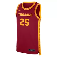 NCAA Nike #25 USC Trojans Road Replica Basketball Jersey