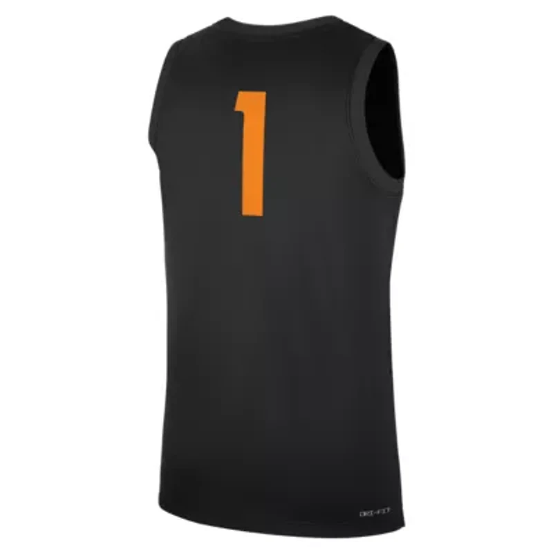 NCAA Nike Tennessee Volunteers #1 Replica Basketball Jersey
