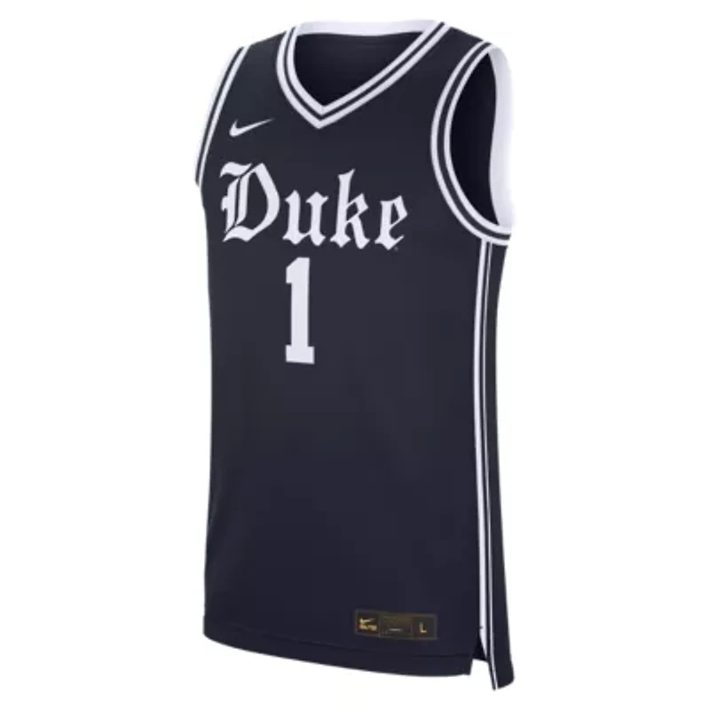 Duke Blue Devils NCAA Nike #1 Alternate Replica Basketball Jersey