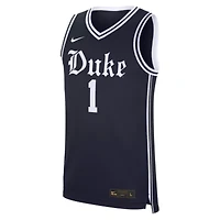Duke Blue Devils NCAA Nike #1 Alternate Replica Basketball Jersey