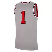 NCAA Nike #1 Ohio State Buckeyes Alternate Replica Basketball Jersey
