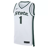 NCAA Nike Michigan State Spartans #1 Alternate Replica Basketball Jersey