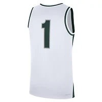 NCAA Nike Michigan State Spartans #1 Alternate Replica Basketball Jersey