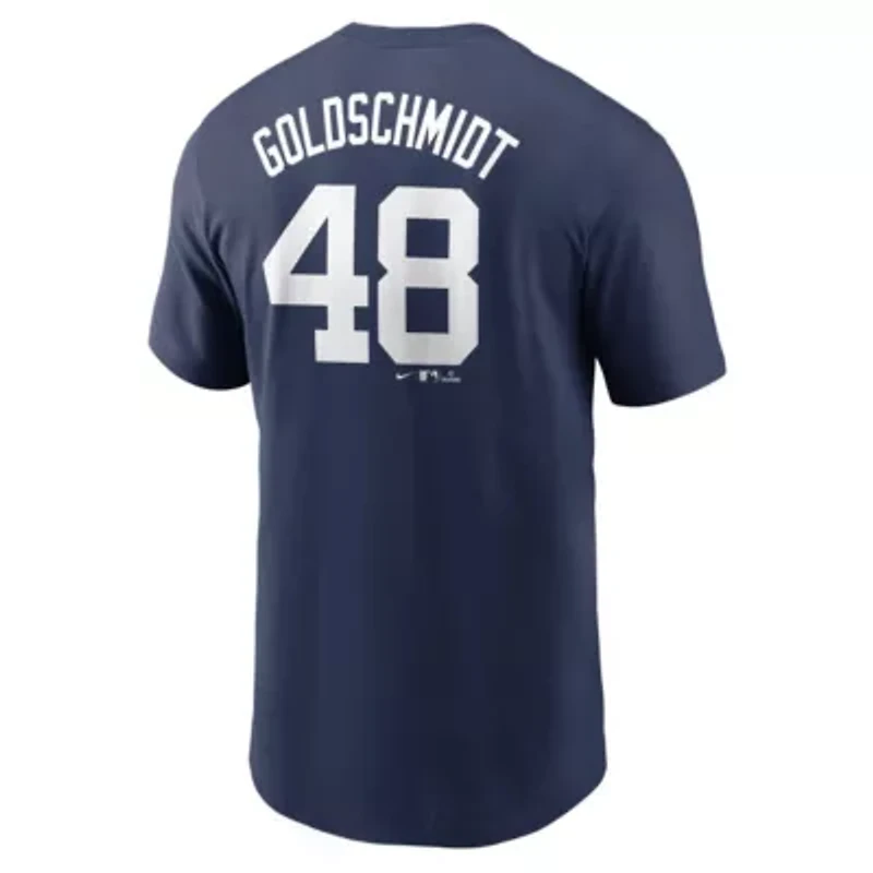 MLB Nike Paul Goldschmidt New York Yankees Fuse Name & Number T-Shirt