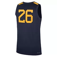 NCAA Nike #26 West Virginia Mountaineers Road Replica Basketball Jersey