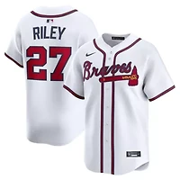 MLB Nike Austin Riley Atlanta Braves Home Limited Player Jersey