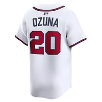 MLB Nike Marcell Ozuna Atlanta Braves Home Limited Player Jersey