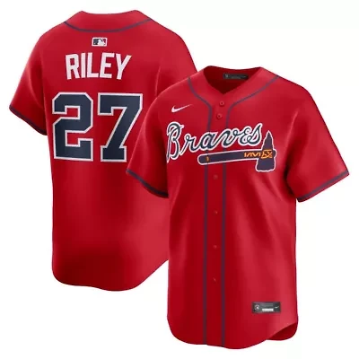MLB Nike Austin Riley Atlanta Braves Alternate Limited Player Jersey