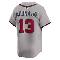 MLB Nike Ronald Acuña Jr. Atlanta Braves Road Limited Player Jersey
