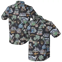 MLB Milwaukee Brewers Scenic Tri-Blend Button-Down Shirt
