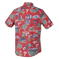 MLB Philadelphia Phillies Scenic Tri-Blend Button-Down Shirt