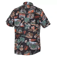 MLB Baltimore Orioles Scenic Tri-Blend Button-Down Shirt