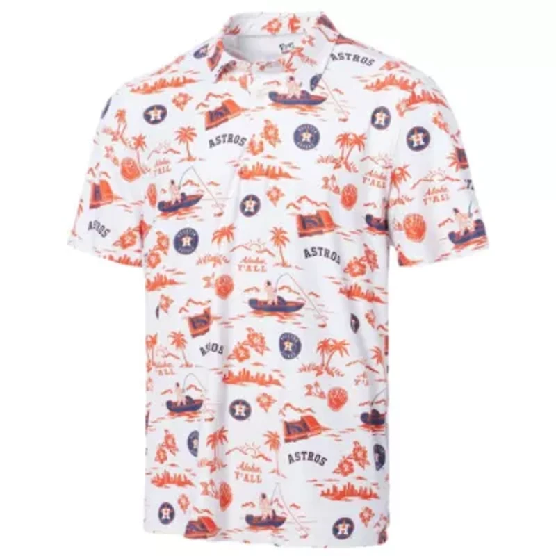 MLB Houston Astros Pua Performance Polo