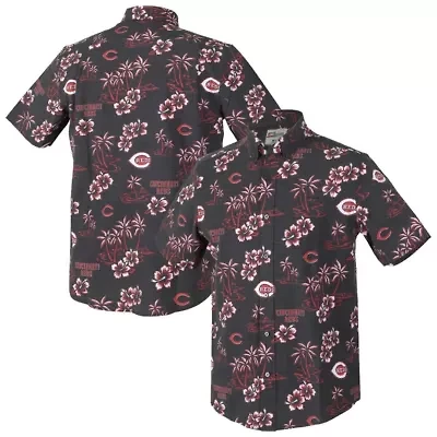 MLB Cincinnati Reds Kekai Performance Button-Up Top
