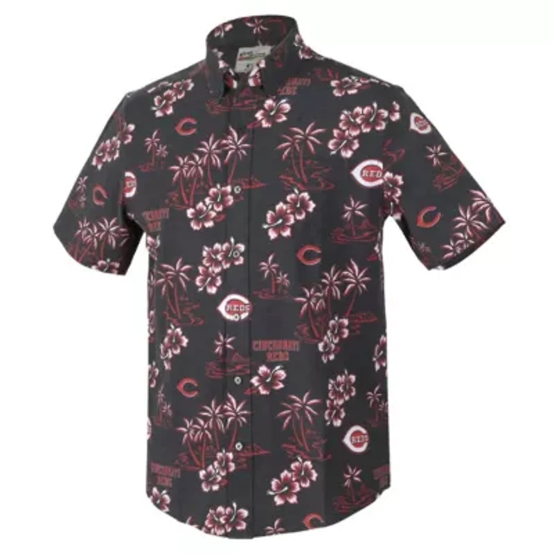 MLB Cincinnati Reds Kekai Performance Button-Up Top