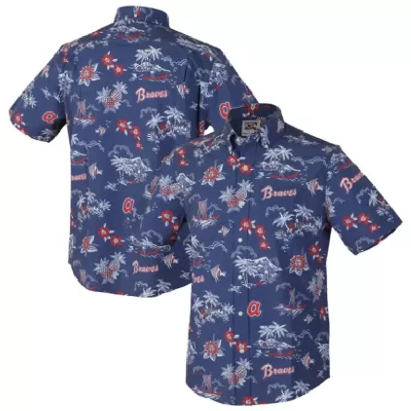 MLB Atlanta Braves Kekai Button-Down Shirt