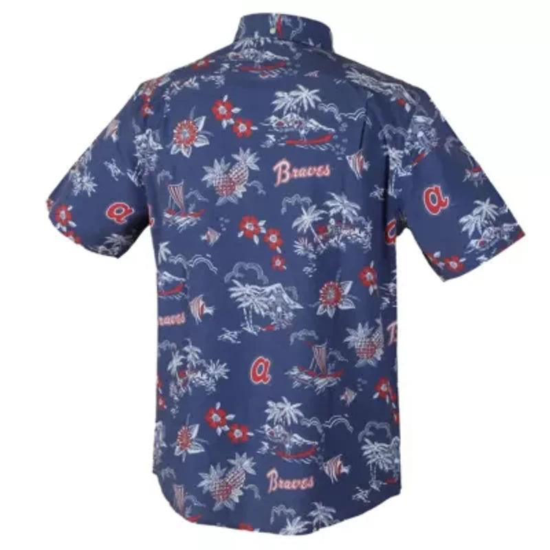 MLB Atlanta Braves Kekai Button-Down Shirt